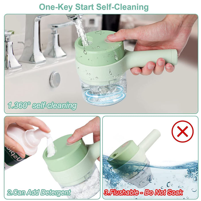 5 in 1 Handheld Hammer Electric Vegetable Cutter