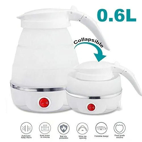 Fast Water Boiling 600 ml Portable Kettle Travel Kettle ( Random Color )